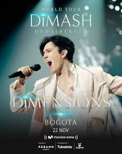 Cartel oficial de Dimash Qudaibergen